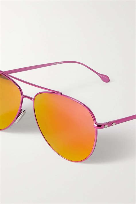 isabel marant sunglasses pink.